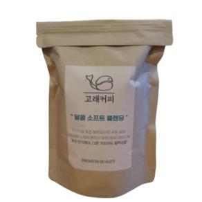 고래커피 달콤소프트 커피블렌딩 분쇄 원두커피, 500g, 커피메이커, 1개