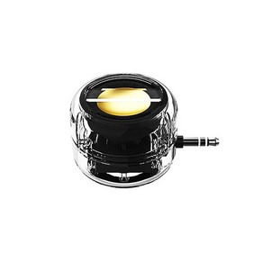 직접연결식 핸드폰 소리 스피커 고용량 무충전typec 110DB S 단일, 3.5mm 소켓[투명한] 휴대폰 스피커
