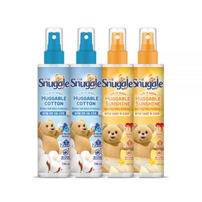 스너글 섬유 탈취제 허거블 코튼 150ml 2개 + 허거블 선샤인 150ml 2개, 멜로우선샤인150ml 2개, 블루스파클150ml 2개