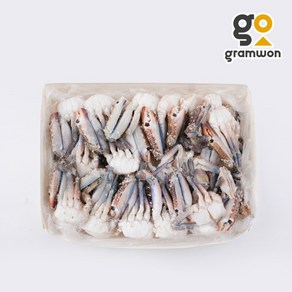 바레인 절단꽃게 3S 500g 살이 꽉 찬 손질 꽃게 업소용 급냉 냉동, 바레인 꽃게 3S 500g+드라이무료, 1개