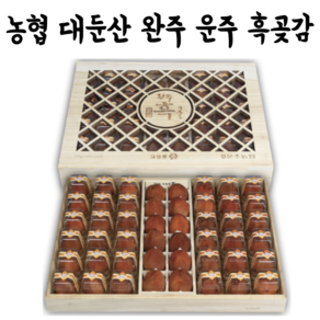 [65.4 bix] 대둔산 완주 운주 구름골 흑 곶감 선물세트, 1세트, 40g (40과)