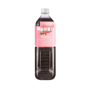 액상차-대호 복숭아홍차 음료베이스 1000ml BSCOFFEE, 1L, 1개