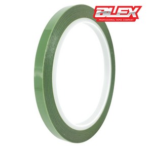 BLEX 내열 실리콘 테이프 녹색 0.06T x 8mm 50M, 1개