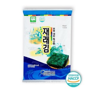 보령대천 두번 구운 재래김 전장 20g x 10봉, 200g, 1개, 단품