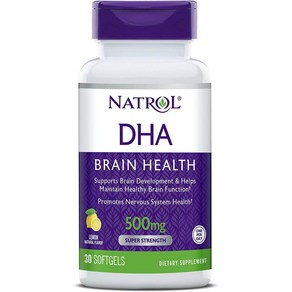 나트롤 Natol DHA 500mg 30정 2개