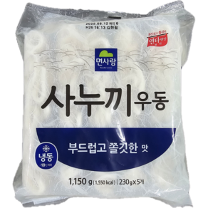 면사랑 냉동 우동면, 1.15kg, 1개