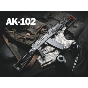 FINEDAY 렌시앙 AK102 고퀄리티 금속기어 젤리탄수정탄전동건, 1탄창 AK102세트