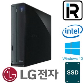 LG 중고 컴퓨터 사무용 슬림 데스크탑 PC 본체 G3220 8G SSD 120G 윈10