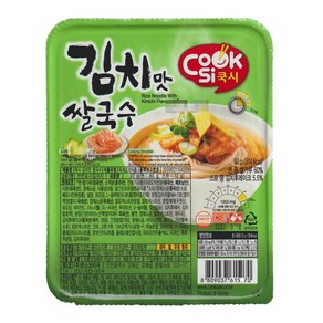 쿡시 쌀국수 김치맛, 30개, 92g