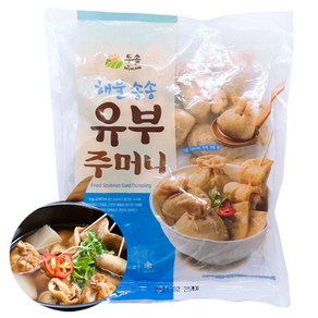 두솔 해물가득 유부주머니, 1개, 500g