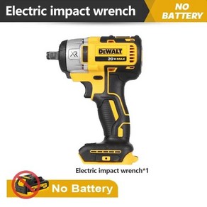 Dewalt DCF880 무선 임팩트 렌치 20V 2300RPM 충전식 13mm 전기 리튬 배터리 203Nm 전동 공구 충전 전기드릴 전동공구 핸드