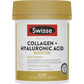 Swisse Beauty Collagen + Hyaluonic Acid Booste 80 Tablets, 1개, 80정