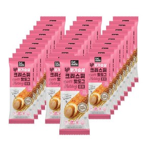 [랭킹닭컴] 잇메이트 닭가슴살 크리스피 현미핫도그 훈제맛, 30개, 100g