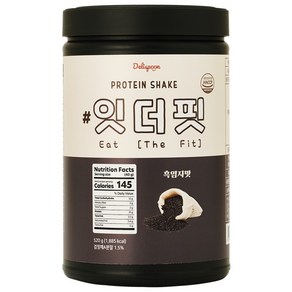 잇더핏 단백질 쉐이크 잇더핏 대용량 520g (흑임자맛), 1개
