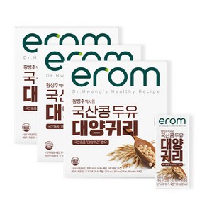 이롬황성주 국산콩 대양귀리두유190ml 48팩, 190ml, 48개