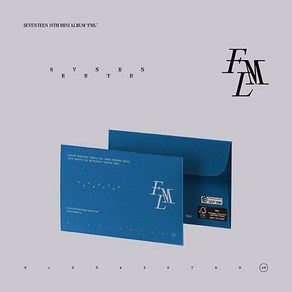 [특전 북마크] 세븐틴 미니10집 FML [Wevese Albums ve.] / 카드 홀더+QR 카드+셀카포토카드(2종) / SEVENTEEN