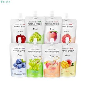 닥터리브 6kcal 곤약젤리 8종 150ml 20팩 - 블루베리, 20개