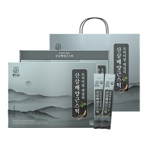 동의삼 프리미엄 데일리 산삼배양근스틱 (10g30포) + 동의삼 프리미엄 데일리 발효홍삼스틱 (10g30포), 10g, 30개