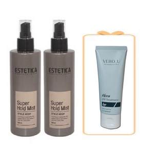 에스테티카 슈퍼홀드 미스트 250mnlX2+트리트먼트 100g/강력 워터 스프레이, 1개, 250ml