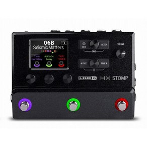 LINE6 HX STOMP 6 (YRK) (+2307117130001) 라인 컴팩트 프로페셔널 기타 프로세서