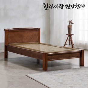 [돌침대TV 힐링돌침대] S5007SS 슈퍼싱글 1인용 돌침대 홍맥반석 기본석 기본조절기 전기안전인증 열판, 홍맥반석(800)+기본조절기(전기안전인증 열판)