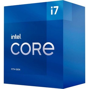 인텔 Core™ i711700 데스크탑 프로세서 8코어 최대 4.9GHz LGA1200 500 Series Select 400 칩셋 65W