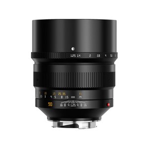 티티아티산 라이카 M 마운트 풀프레임 렌즈 90mm F1.25 블랙