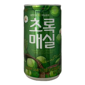 초록매실 캔음료, 30개, 180ml
