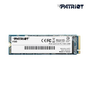 PATRIOT 패트리어트 P300 128GB M.2 NVMe SSD (GEN3/TLC/5년)