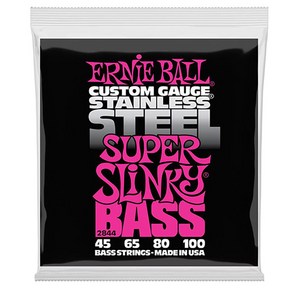 Enie Ball - Stainless Steel Supe Slinky Bass / 어니볼 베이스 스트링 045-100 (P02844), *, 1개