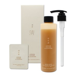 조성아 원더바스 레몬청 클렌저 본품 200ml+3ml, 1개