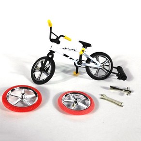 mini Alloy bmx finge bike model bike 팬 kids childen toy gift decoation, 무작위 색상, 1개