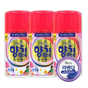 산도깨비 향기속으로 리필용 방향제 라벤다향, 300ml, 3개