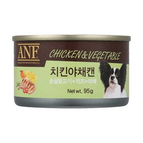 ANF 강아지 24개 1박스 캔, 치킨야채