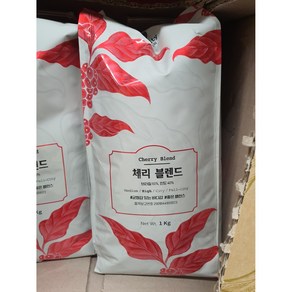 맥널티커피 체리 블렌드 원두, 홀빈(분쇄안함), 1kg, 1개