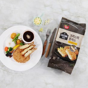 동원 퀴진 크리스피 돈까스 모짜렐라 치즈 450g, 1개