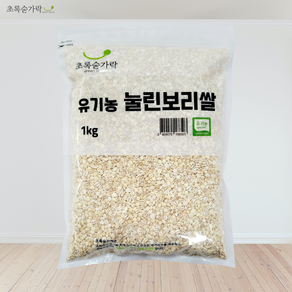 초록숟가락유기농 압맥눌린보리쌀 1kg 국내산 찰보리쌀 겉보리쌀, 1개