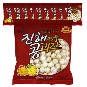 경화당진해콩 진해 명물 콩과자, 80g, 10개