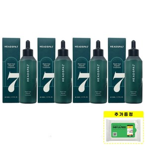 헤드스파7 트리트먼트 시즌4 리페어 듀얼앰플 230ml 4개 + 인별프리 물티슈 10매, 230ml X 4 + 인별프리 물티슈 10매