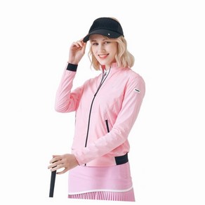 [클리브랜드골프] 밑단밴딩 나일론스판 여성 풀집 바람막이골프웨어_CGWJK213940