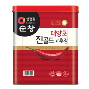 청정원 순창 진골드 고추장, 17kg, 1개