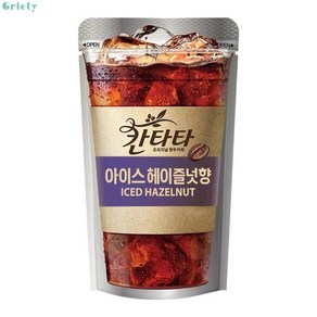 칸타타 아이스 헤이즐넛 230ml 10개 파우치 x5각, 롯데-칸타타아이스헤이즐230ml x50