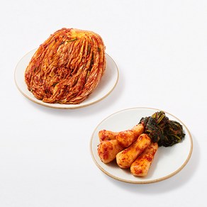 홍진경 더김치 포기김치 3kg + 총각김치 3kg, 1세트