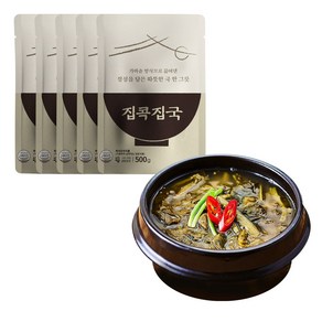 집콕집국 시래기된장국 500g