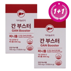 닥터놀로지 간부스터 피니톨 밀크씨슬 700mg x 12정, 2개