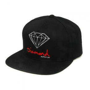 [롤스트릿] 다이아몬드 OG LOGO SNAPBACK-BLK