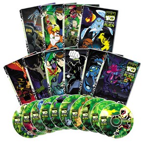 DVD 벤 10 얼티메이트 에일리언 10종세트 (Ben10 Ultimate Alien)-미국초등학생실용영어