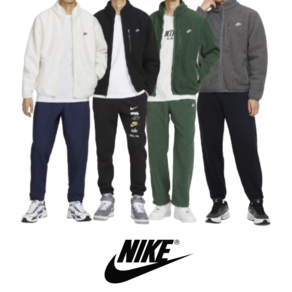 매장정품 나이키 NIKE 남성 후리스 긴팔 집업 재킷 플리스 동절기 실내외 겸용 자켓 점퍼