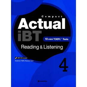 CompactActual iBT Reading Listening 4:10 Mini TOEFL Tests