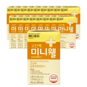 메디푸드 미니웰 OS 누릉지맛, 18개, 150ml